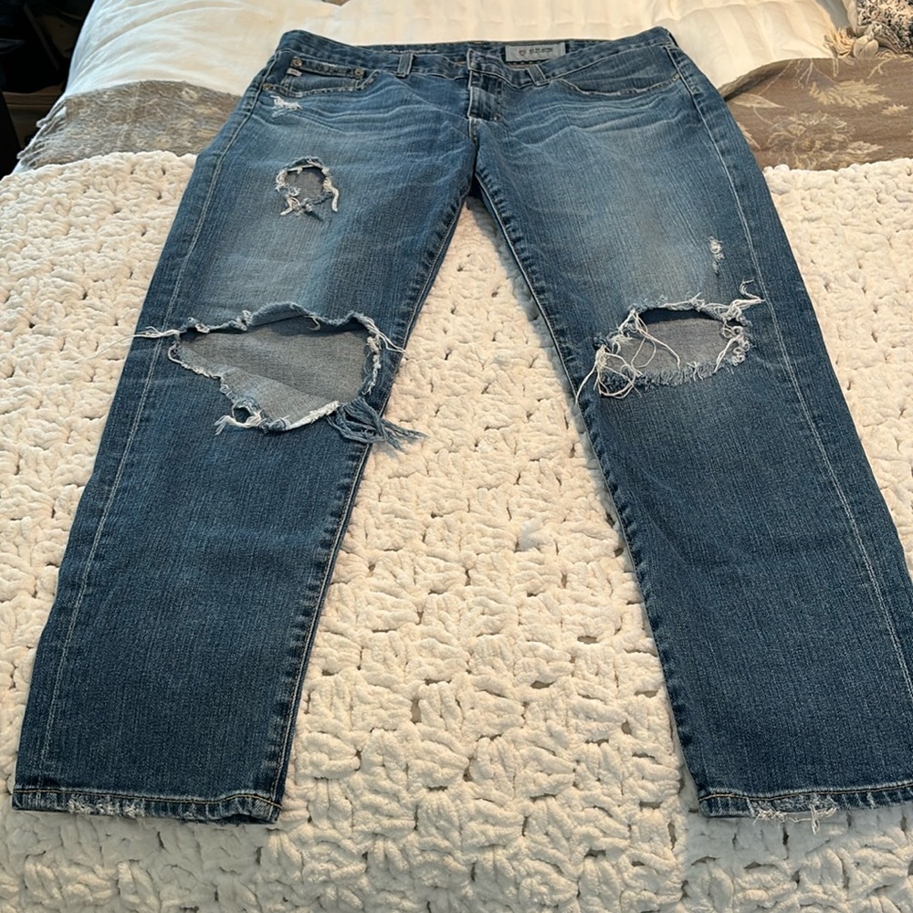 AG ex- boyfriend slim jeans sz 30